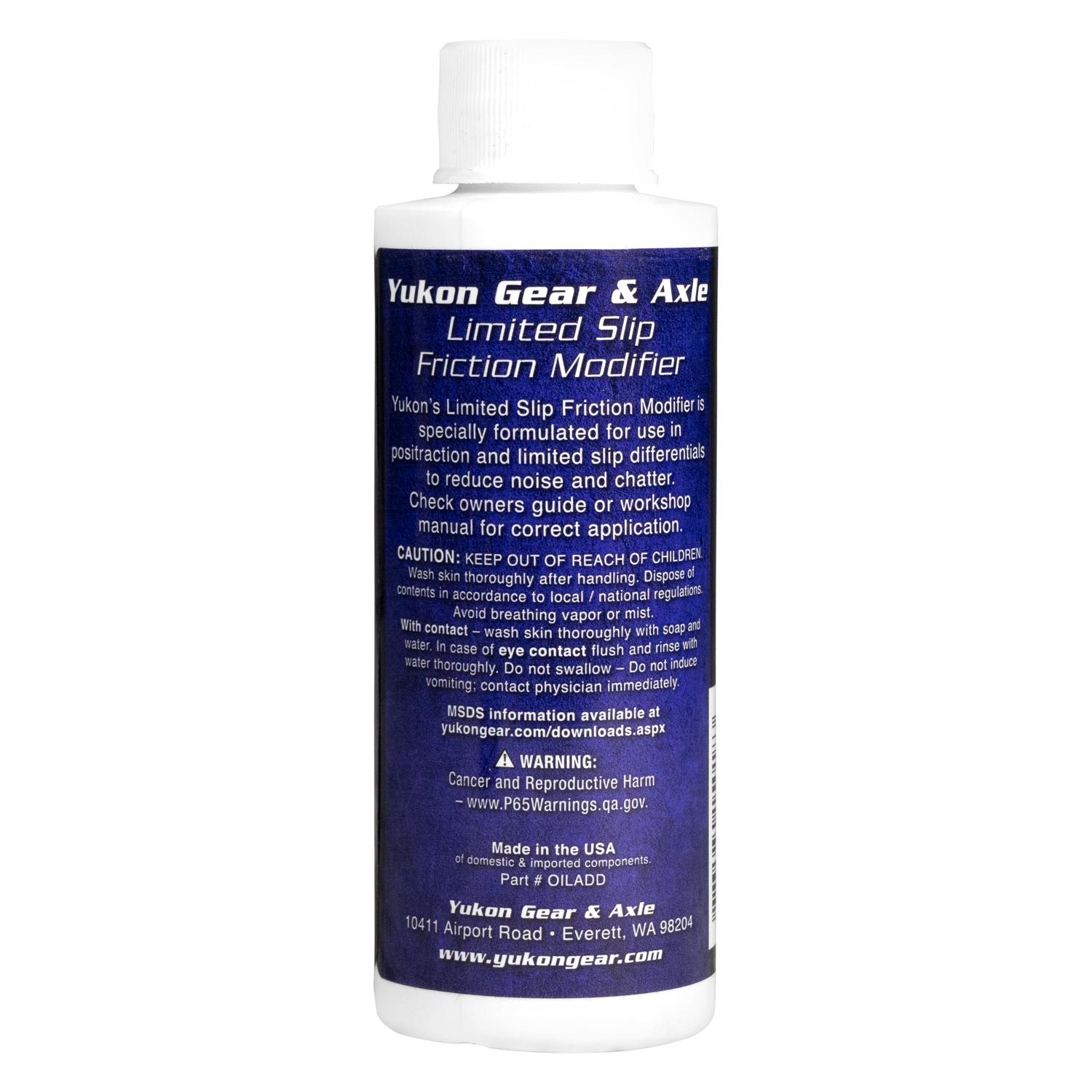 Yukon Gear & Axle Yukon friction modifier / Posi additive - OILADD