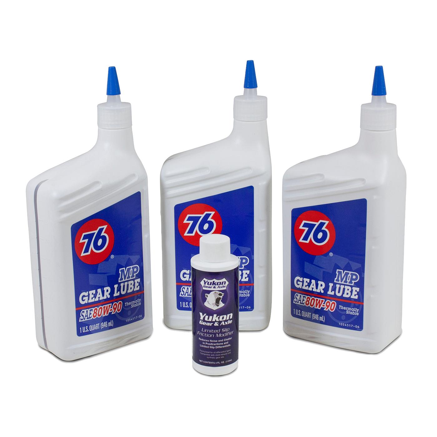Yukon Gear & Axle Redline Synthetic "Shock Proof" Oil with Positraction Additive. 4 Quarts. - OK 4-QRT-A