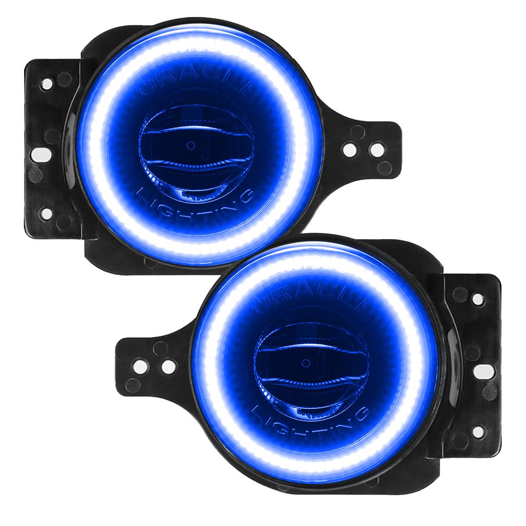 Oracle Lighting Jeep Wrangler Jl/Gladiator Jt Sport High Performance 20W Led Fog Lights (2018-2024 Jeep Gladiator, Jeep Wrangler) - 5847-002