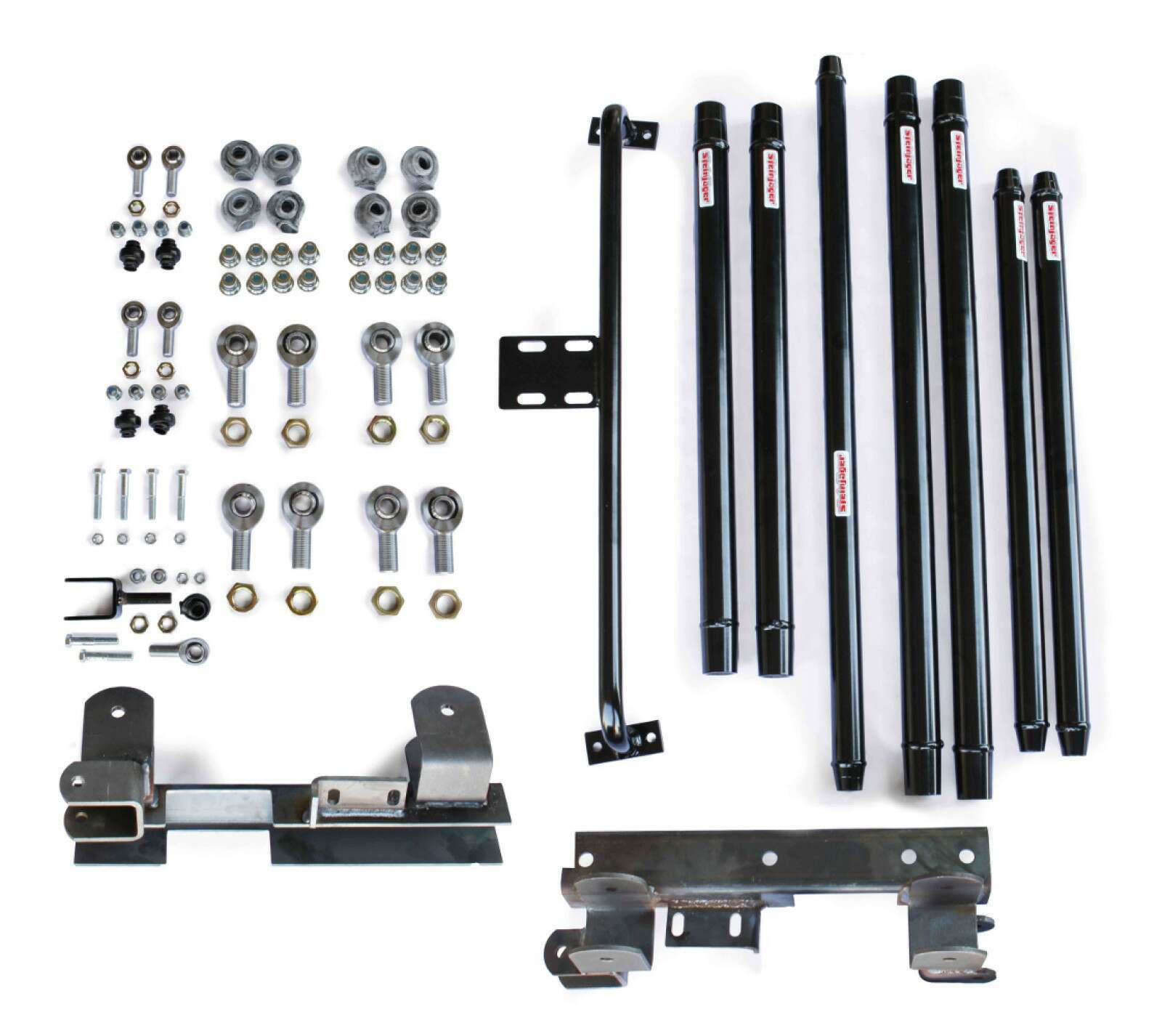 Steinjager Suspensions Wrangler TJ 1997-2006 Long Arm Travel Kit DOM Tubing, Manual Transmission Bare - J0046012