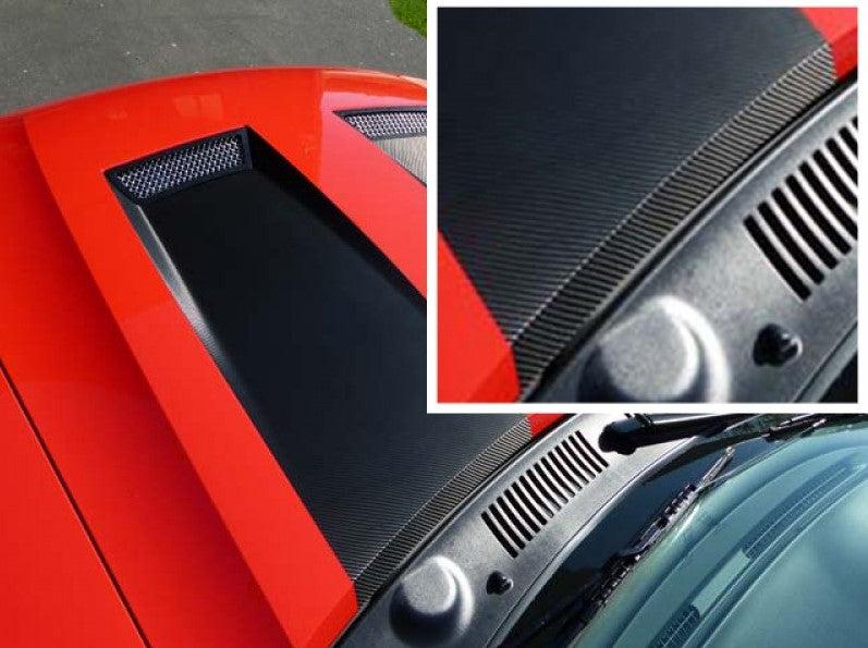 Anchor Room Complete Hood Decal Kit (2003-2004 Cobra) - Red - Wild Card  - 03FC_HFCA_R