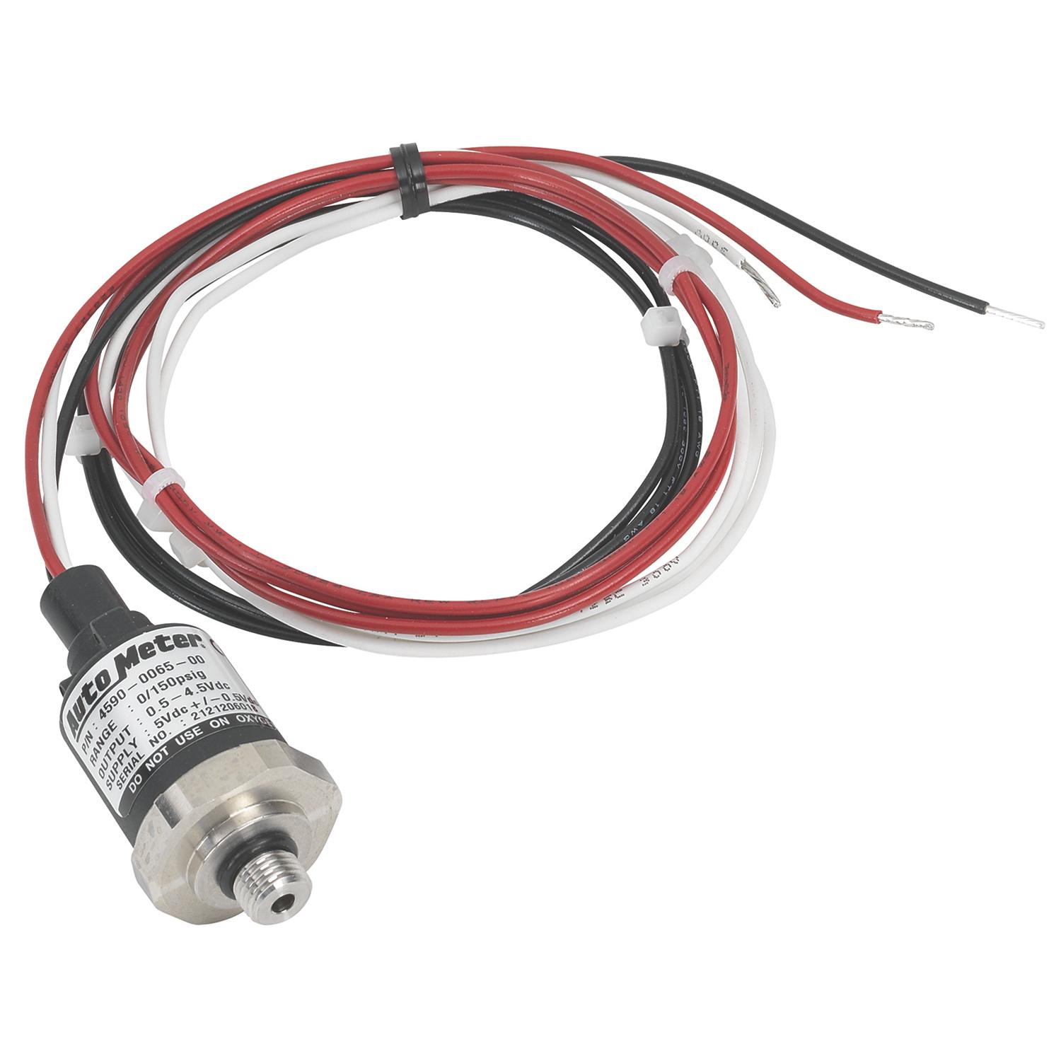 Auto Meter PRESSURE, SPEK-PRO, 0-150 PSI, 3/8"-24 - P13124