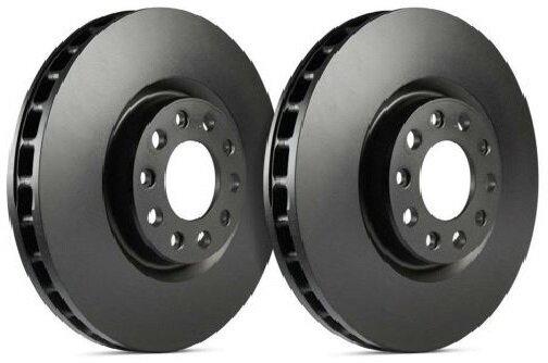 SP Performance SP Premium Rotors w/ Black Zinc Coating - Front Pair (11-14 GT Brembo; 12-13 BOSS 302; 07-12 GT500) - P54-151-BP