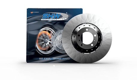 SHW Performance 20-22 Audi S6 Premium Plus Front Smooth Lightweight Brake Rotor - AFX45014