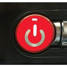 Anchor Room Push Button Decal Power Symbol (2015-2023 Mustang) - Gloss Yellow - 15FM_PBSH_BS_GY