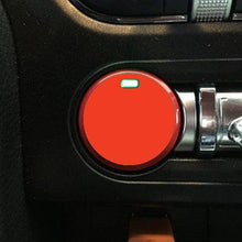 Anchor Room Push Button Decal Solid (2015-2023 Mustang) - Gold - 15FM_PBSH_SO_GD