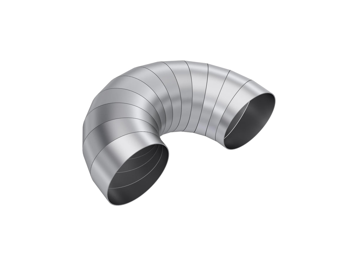 MBRP T304SS 5" Diameter 180 Degree Pie Cut. - PC15214