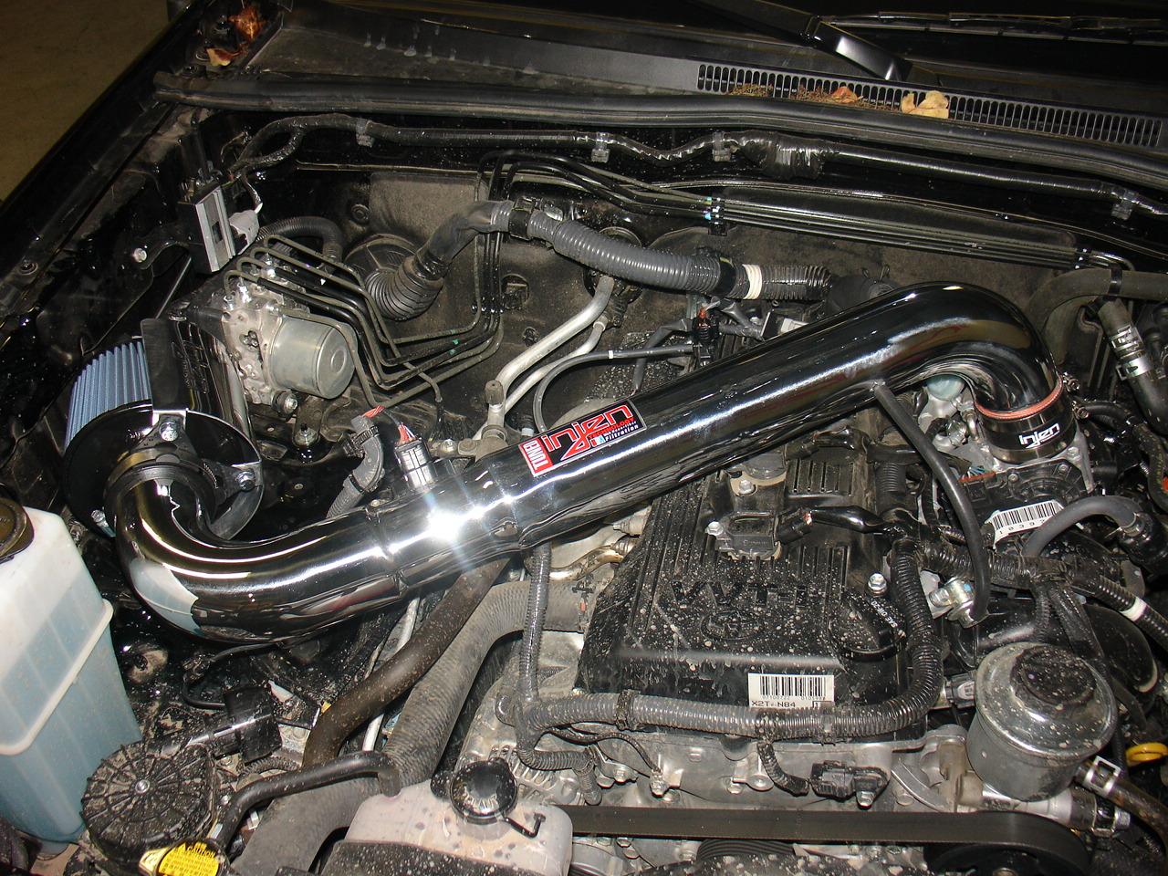 Injen PF cold air intake system with SuperNano-Web Dry Air filter (2005-2020 Tacoma 2.7L) - PF2011P
