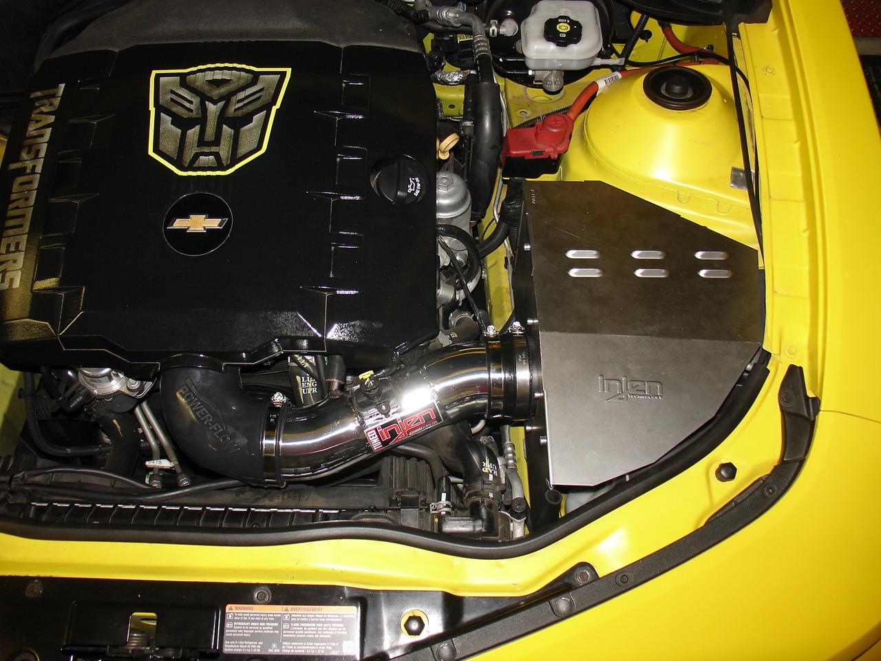 Injen PF cold air intake system with SuperNano-Web Dry Air filter (2010-2011 Camaro 3.6L) - PF7011P