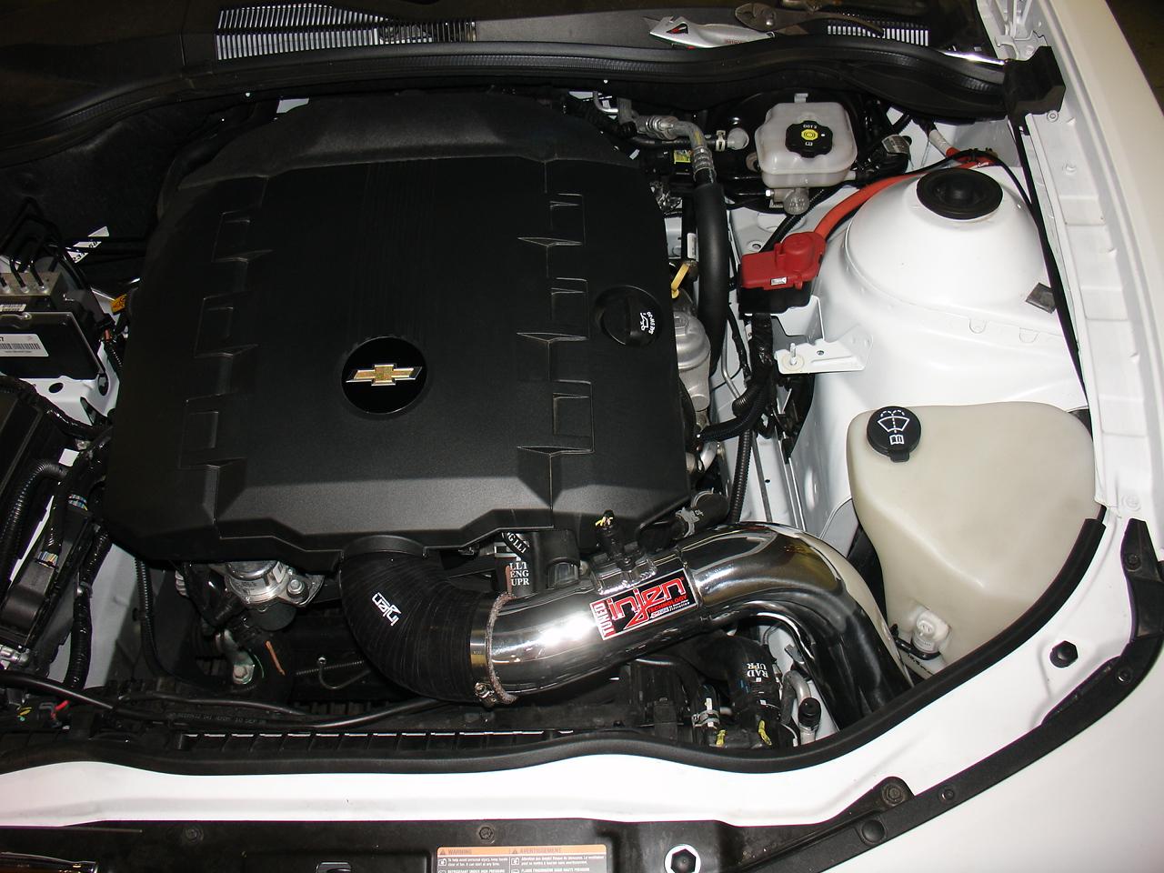 Injen PF cold air intake system with SuperNano-Web Dry Air filter (2012-2015 Camaro 3.6L) - PF7012P