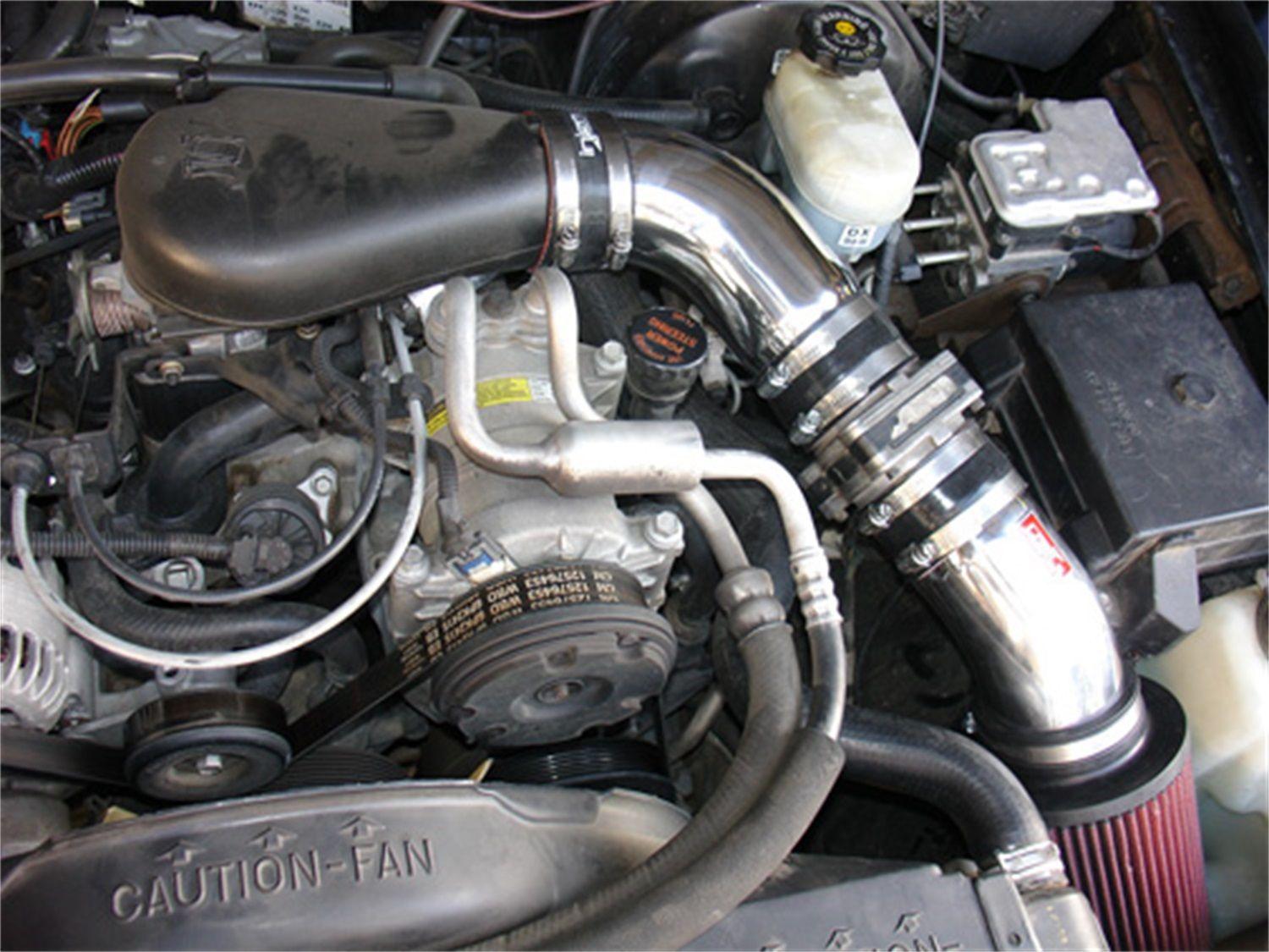Injen PF cold air intake system with SuperNano-Web Dry Air filter (1994-2004 Blazer, S10, Jimmy, Sonoma 4.3L) - PF7021WB