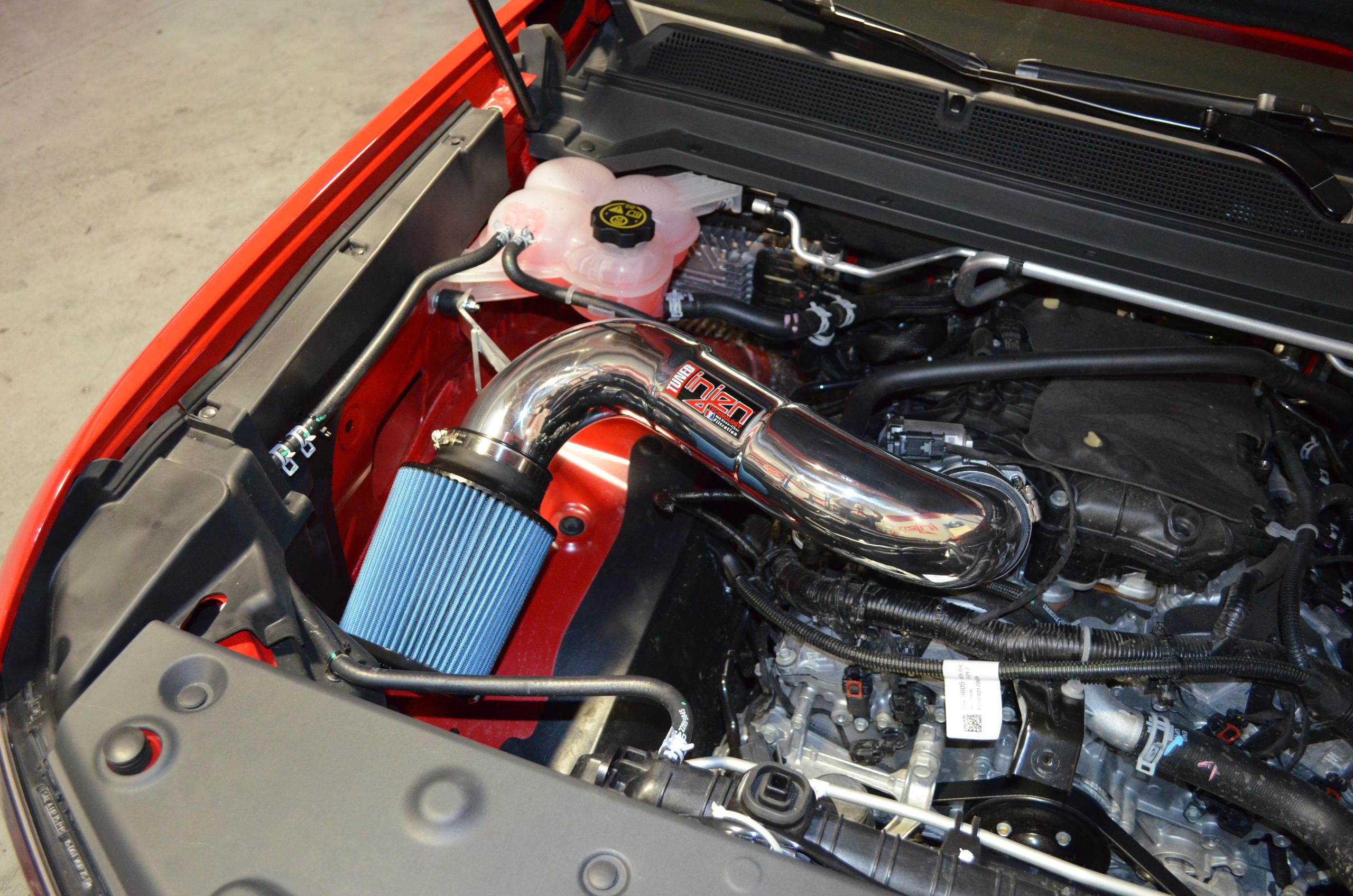 Injen PF cold air intake system with SuperNano-Web Dry Air filter (2015-2016 Colorado, Canyon 3.6L) - PF7023WB