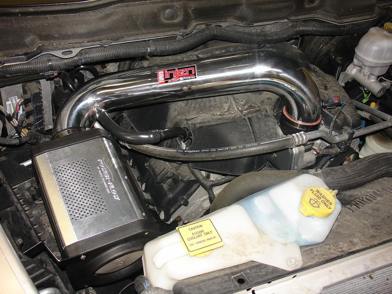 Injen PF cold air intake system with SuperNano-Web Dry Air filter (2009-2018 Ram 1500, 1500 5.7L) - PF8051WB