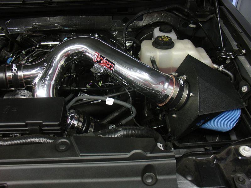 Injen PF cold air intake system with SuperNano-Web Dry Air filter (2012-2014 F-150 3.5L Twin Turbo) - PF9012P