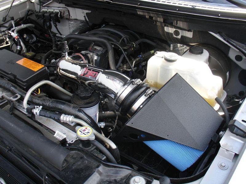 Injen PF cold air intake system with SuperNano-Web Dry Air filter (2009-2010 F-150 4.6L 3 Valve) - PF9028P