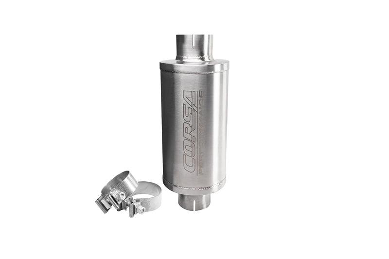 Corsa Performance 2.50" Packed Resonator (Slip Fit) - 2 Clamps [6-8DB] - PKM2005