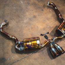 Valvetronic Designs 12-16 Porsche 981 Boxster, Cayman, 2.7/3.4L Full Exhaust System With Free Flow Headers, Grade 5 Titanium - POR.981.VSES.FFH.TI