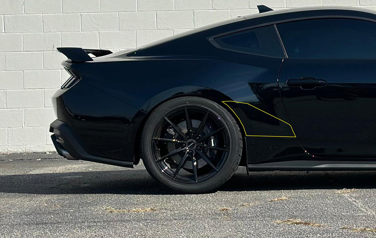 Anchor Room Paint Protection - Rear Quarter Extra - (2024-2026 Mustang) - 24FM_PP_RQE