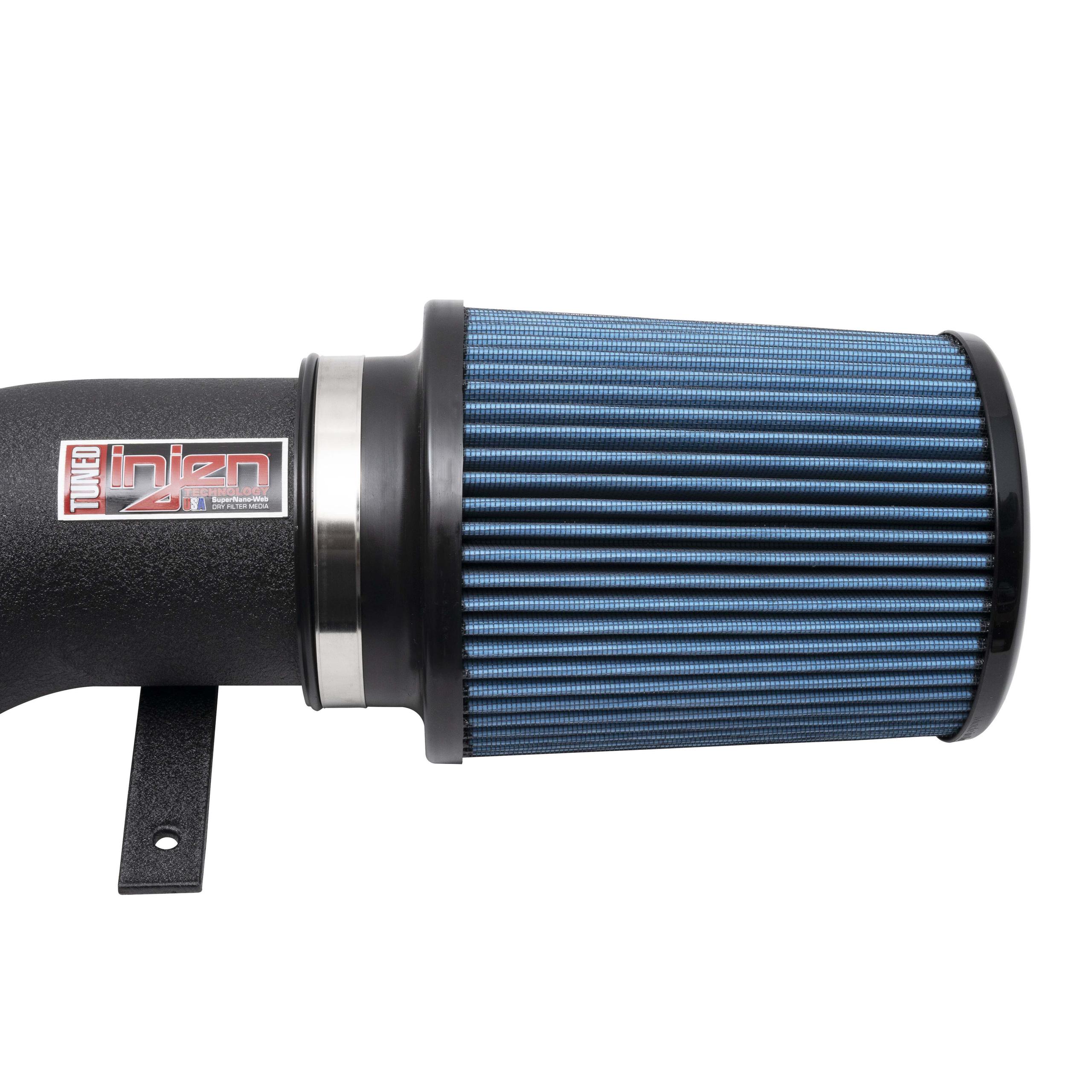 Injen PS Cold Air Intake System - Wrinkle Black (2020-2023 Polaris Slingshot L4-2.0L) - PS7001WB