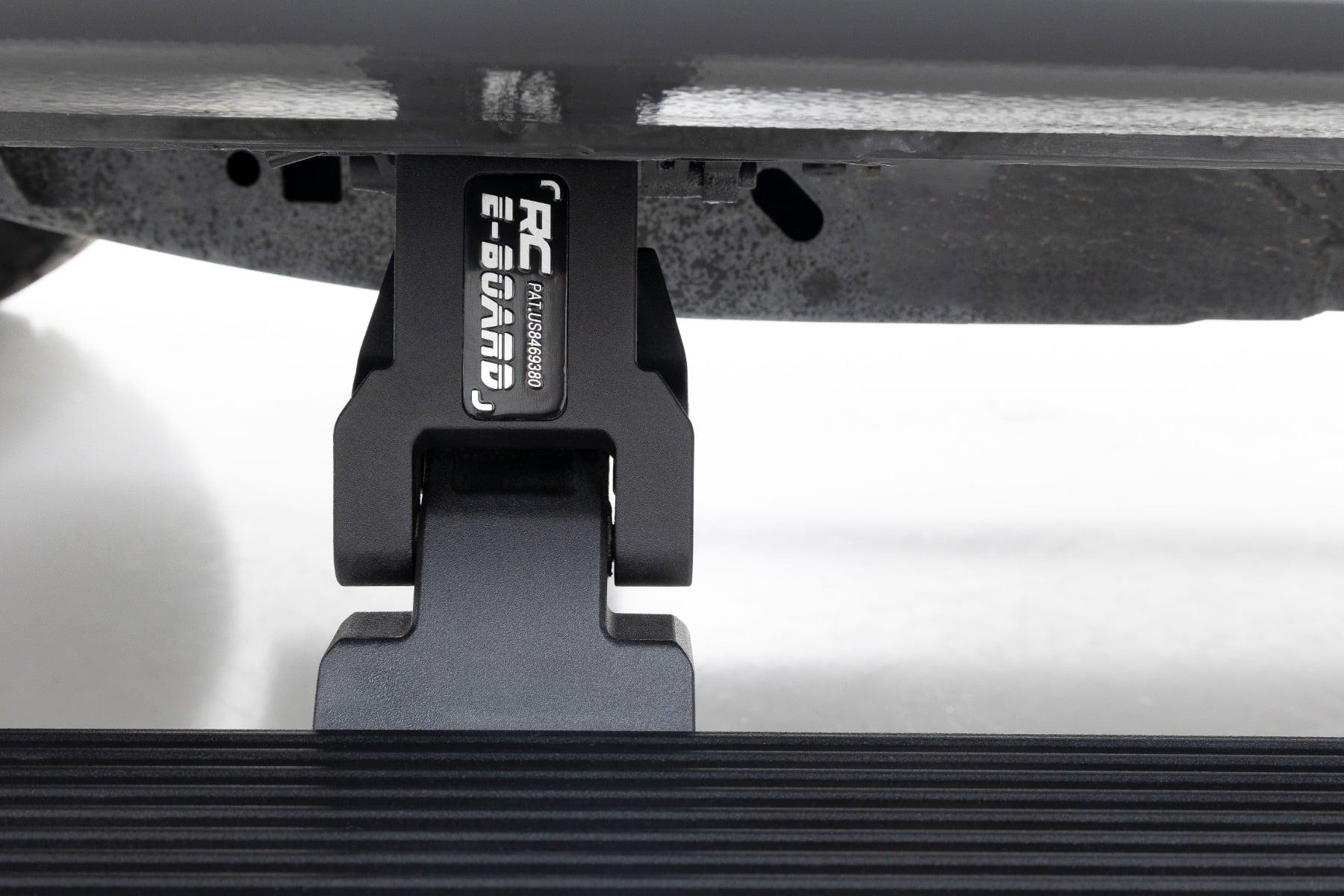 Rough Country Power Running Boards Dual Electric Motor Double Cab Silverado/Sierra 1500/2500HD/3500HD (19-26) (2019-2026 Sierra 1500, Silverado 1500, Sierra 3500 HD, Sierra 2500 HD, Silverado 2500 HD, Silverado 3500 HD, Sierra 1500 Limited, Silverado 1500