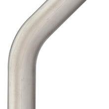 Pypes 3 Inch Oval 45 Degree Vertical Exhaust Bend 304 Stainless Steel Low-Profile Ground Clearance - PVM44