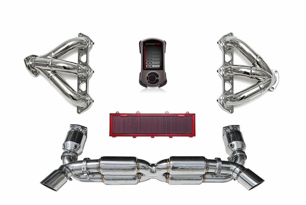 Fabspeed 2008-2009 Porsche 997 GT2 Sport Performance Package with GT2 Style Tips. - FS.POR.997GT2.SPKG