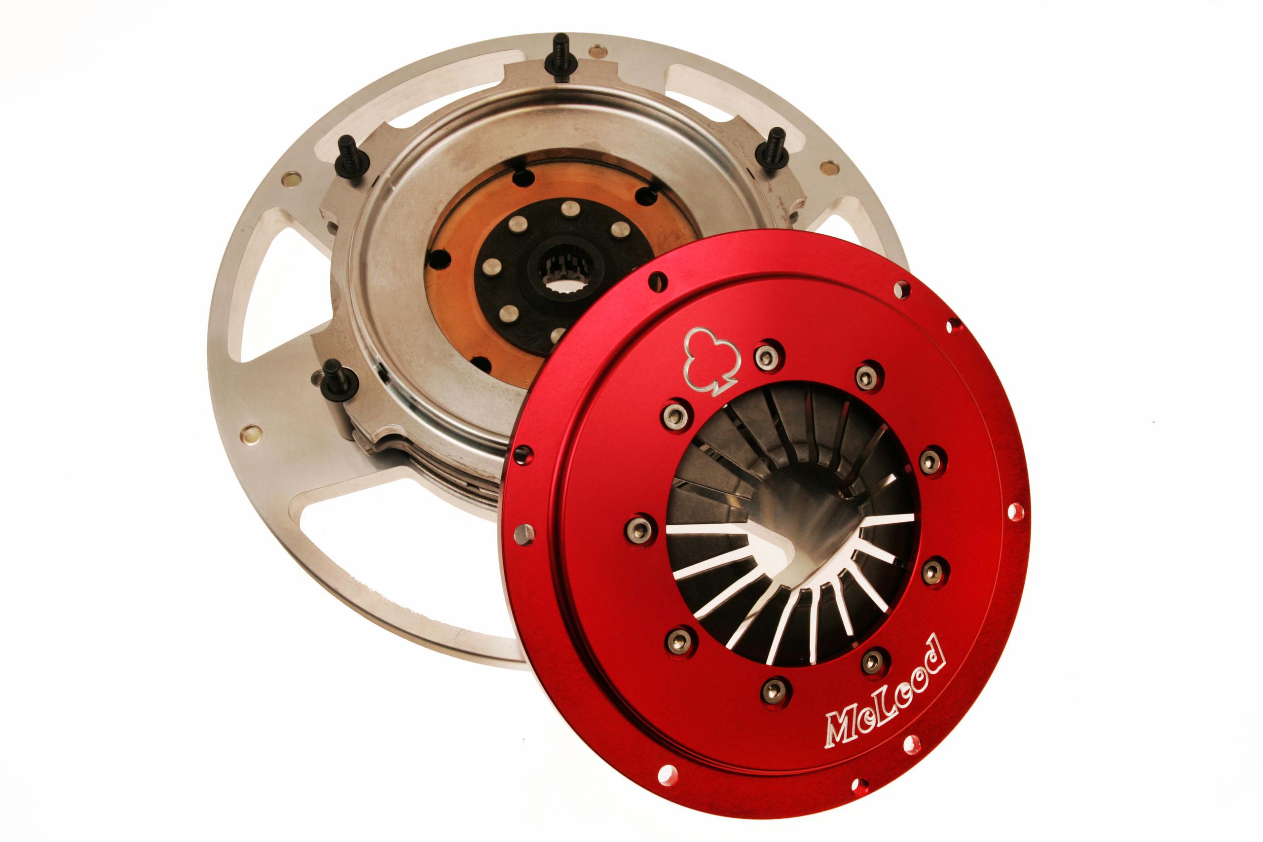 McLeod Racing Mag Force: Double Disc: Pin Drive: Ford: 1996-10 4.6L: 6 Bolt: 1-1/8x26: 164T - 651362-00-07