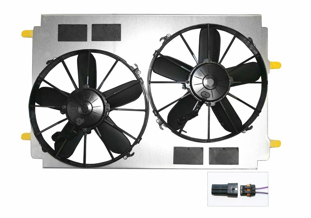 DeWitts Dual Fan Upgrade 3200 CFM with Factory Plugs - 32-SP015