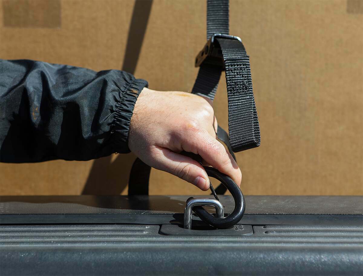 SpeedStrap 1 Inch x 8' Cam-Lock Tie Down with Soft-Tie 2 Pack Bullring - R1100
