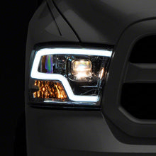 Raxiom Led Halo Headlights; Chrome Housing; Clear Lens (2009-2018 Ram 1500, 1500) - R111517