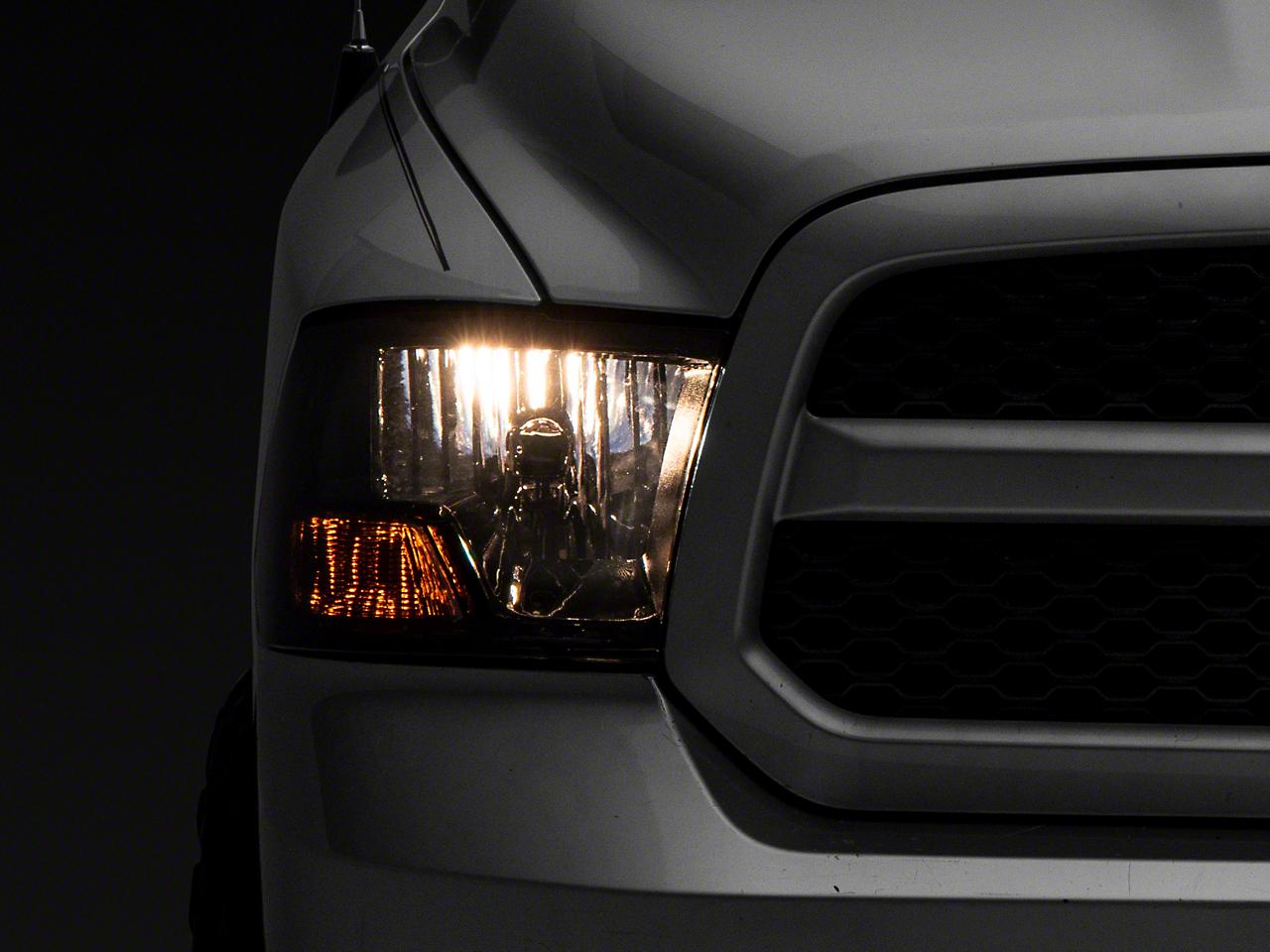 Raxiom Axial Series Oem Style Replacement Headlights With Single Bulb (2009-2018 1500, Ram 2500, 2500, Ram 3500, 3500, Ram 1500) - R118019