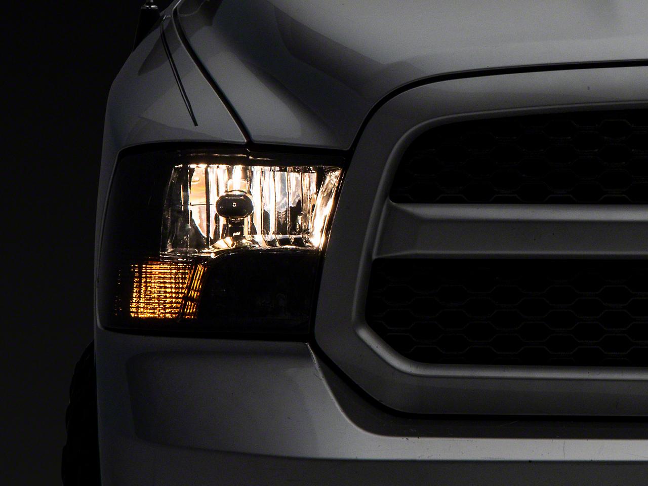 Raxiom Axial Series Oem Style Replacement Headlights With Dual Bulb (2009-2018 1500, Ram 2500, 2500, Ram 3500, 3500, Ram 1500) - R118021