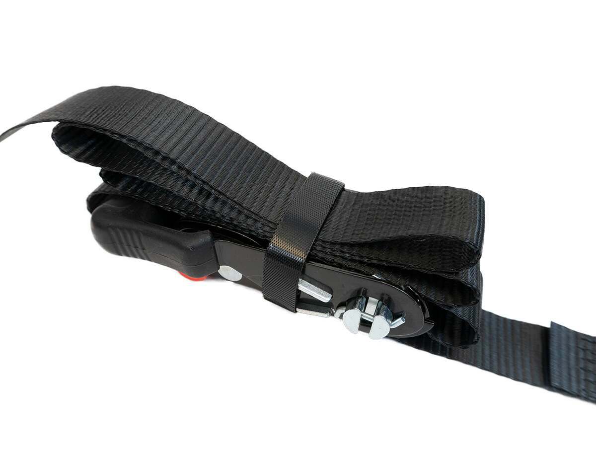 SpeedStrap 1.25 Inch x 12' Sliding Ratchet Tie Down 2 Pack Bullring - R1200