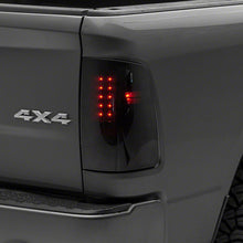 Raxiom Axial Series Led Tail Lights; Black Housing; Smoked Lens (2009-2018 Ram 1500, 1500, Ram 2500, 2500, Ram 3500, 3500) - R131283
