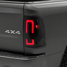 Raxiom Axial Series Led Tail Lights; Black Housing; Smoked Lens (2009-2018 Ram 1500, 1500, Ram 2500, 2500, Ram 3500, 3500) - R131284