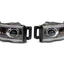 Raxiom Axial Series Led Projector Headlights; Black Housing; Clear Lens (2002-2005 Ram 1500, Ram 2500, Ram 3500) - R131477