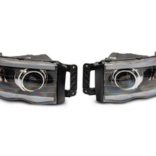 Raxiom Axial Series Led Projector Headlights; Black Housing; Clear Lens (2002-2005 Ram 1500, Ram 2500, Ram 3500) - R131477