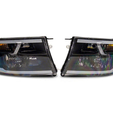 Raxiom Axial Series Headlights With Sequential Led Bar; Black Housing; Clear Lens (2009-2018 1500, Ram 2500, 2500, Ram 3500, 3500, Ram 1500) - R131482