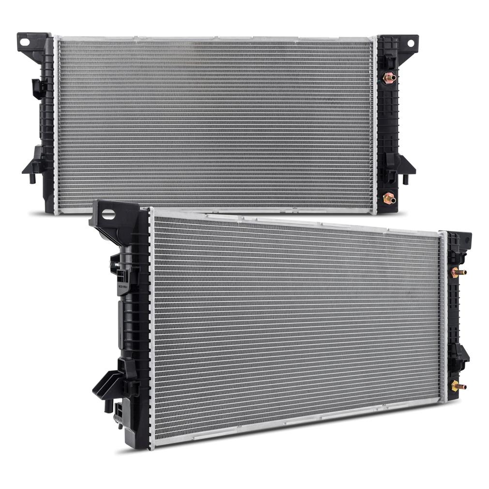 Mishimoto Replacement Radiator Fits Ford F-150 3.5L Ecoboost 2011-2014 (2011-2017 F-150, Expedition, Navigator) - R13229