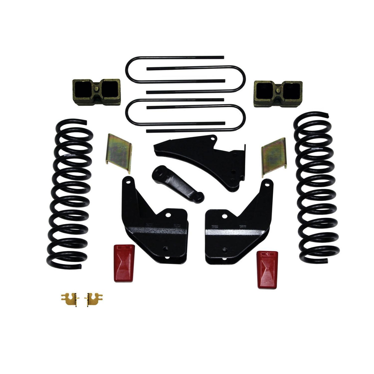 Skyjacker Lift Kit 3.5-4 Inch Lift 13-19 Ram 3500 Includes Front Coil Springs Rear Block And U-Bolts - R13451K