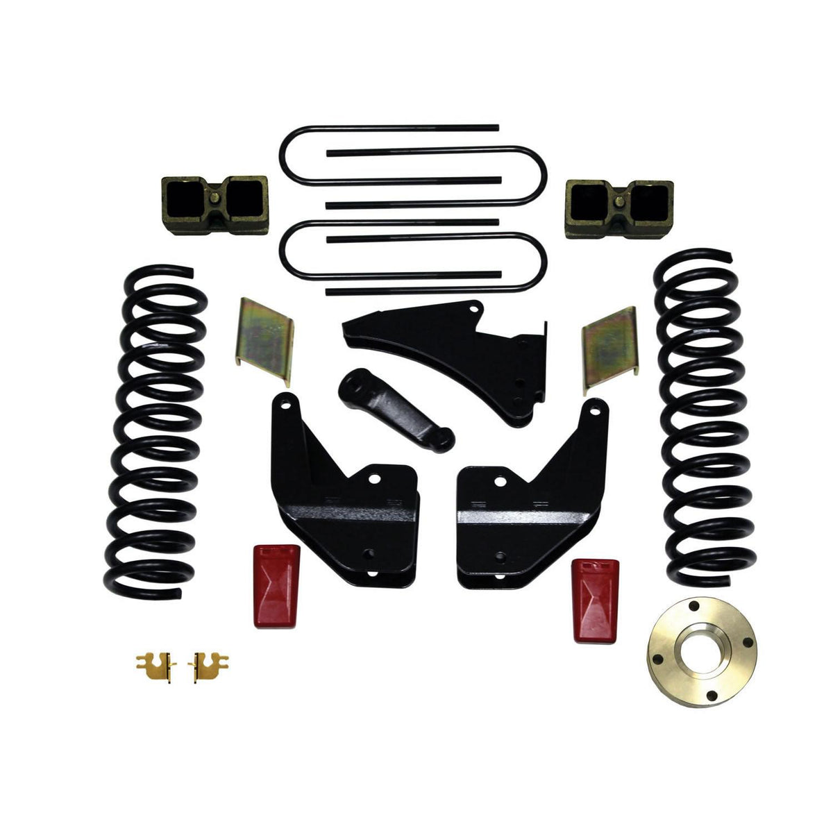 Skyjacker Lift Kit 5.5-6 Inch Lift 13-19 Ram 3500 Includes Front Coil Springs Rear Block U Bolt - R13651K
