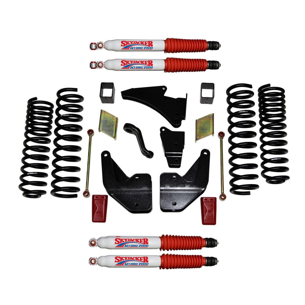 Skyjacker Suspension Lift Kit w/Shock 6 Inch Lift 14-19 Ram 2500 Incl. Front And Rear Coil Springs - R14651K-H