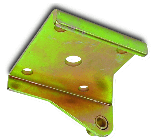 AFCO Steel Lower Leaf Spring Plate Coil-Over Style Left Hand AFCO - 20249