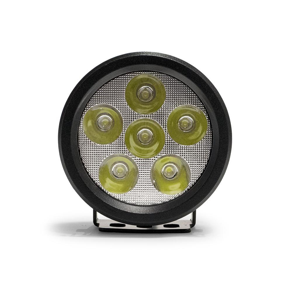 DV8 Offroad 3.5" Round Led Light; Spot Pattern - R3.5E16W3W