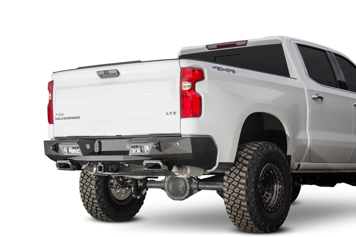 Addictive Desert Designs Stealth Fighter Rear Bumper (2019-2020 Silverado 1500, Sierra 1500) - R441051280103