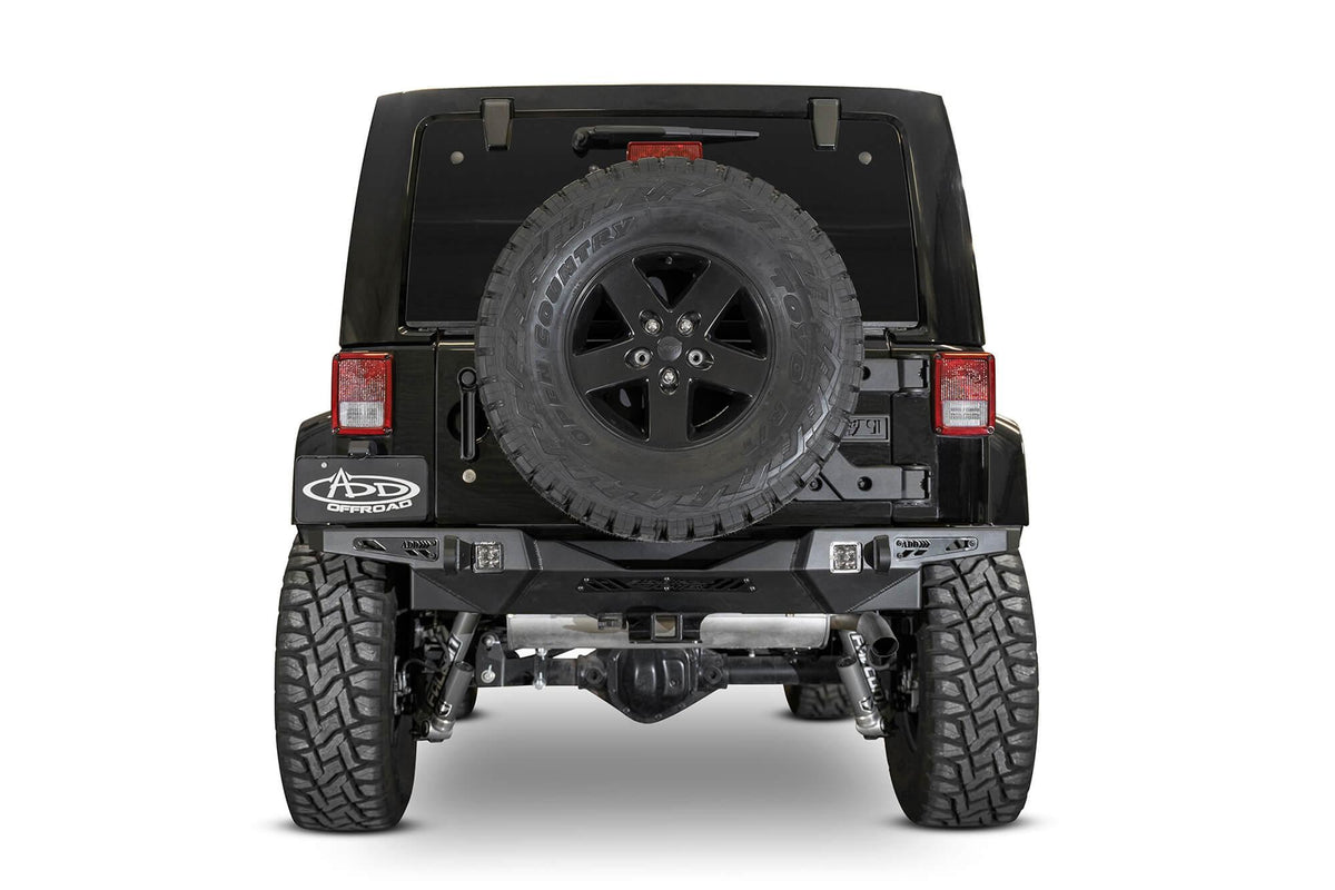 Addictive Desert Designs Stealth Fighter Rear Bumper (2007-2018 Wrangler, Wrangler JK) - R951271280103