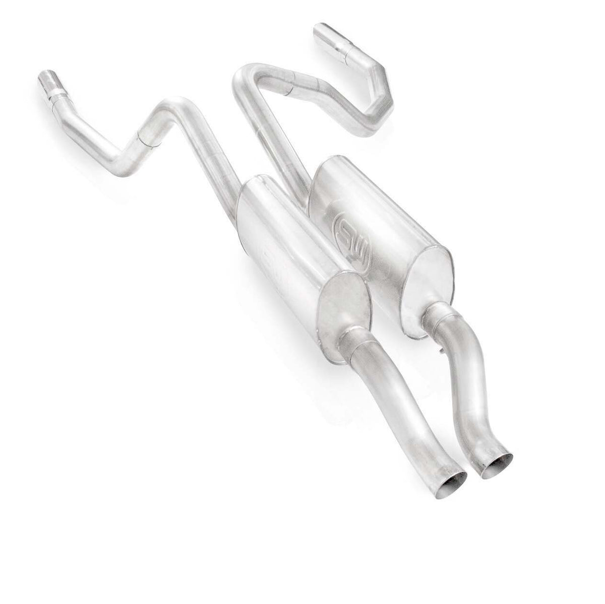 Stainless Works RAM09CB-S 2009-2018 Dodge Ram 1500 3" Exhaust with S-Tube Mufflers (Performance Connect)