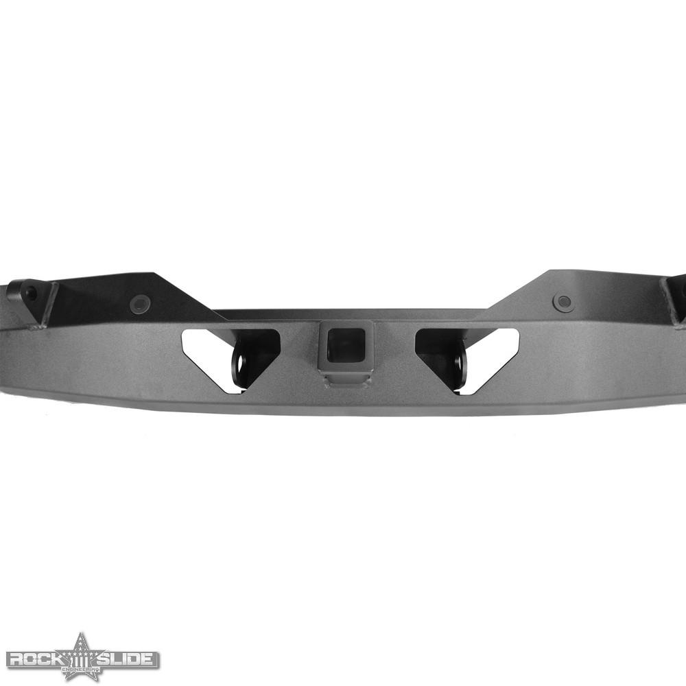 Rock Slide Engineering Jeep JL Full Rear Bumper For 18-Pres Wrangler JL No Tire Carrier Rigid Series (2018-2020 Wrangler) - RB-F-101-JL