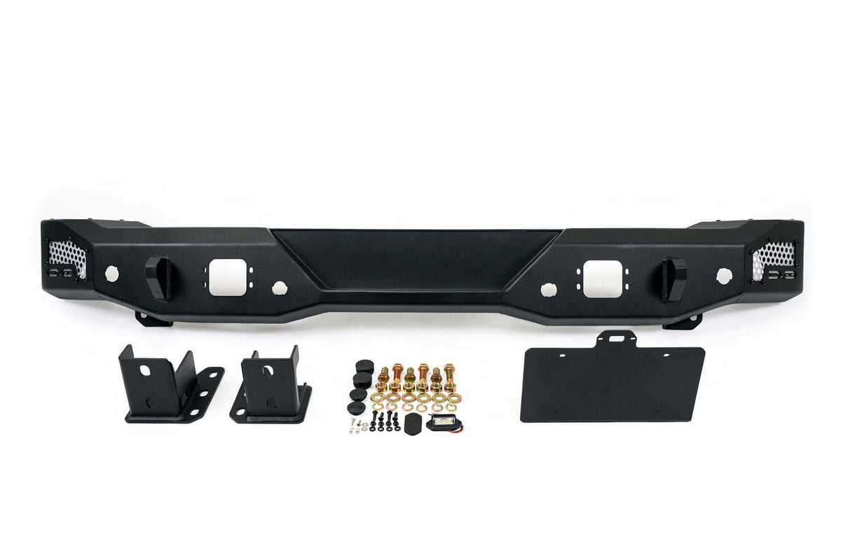 DV8 Offroad 2021-22 Ford Bronco; MTO Series Rear Bumper - RBBR-01