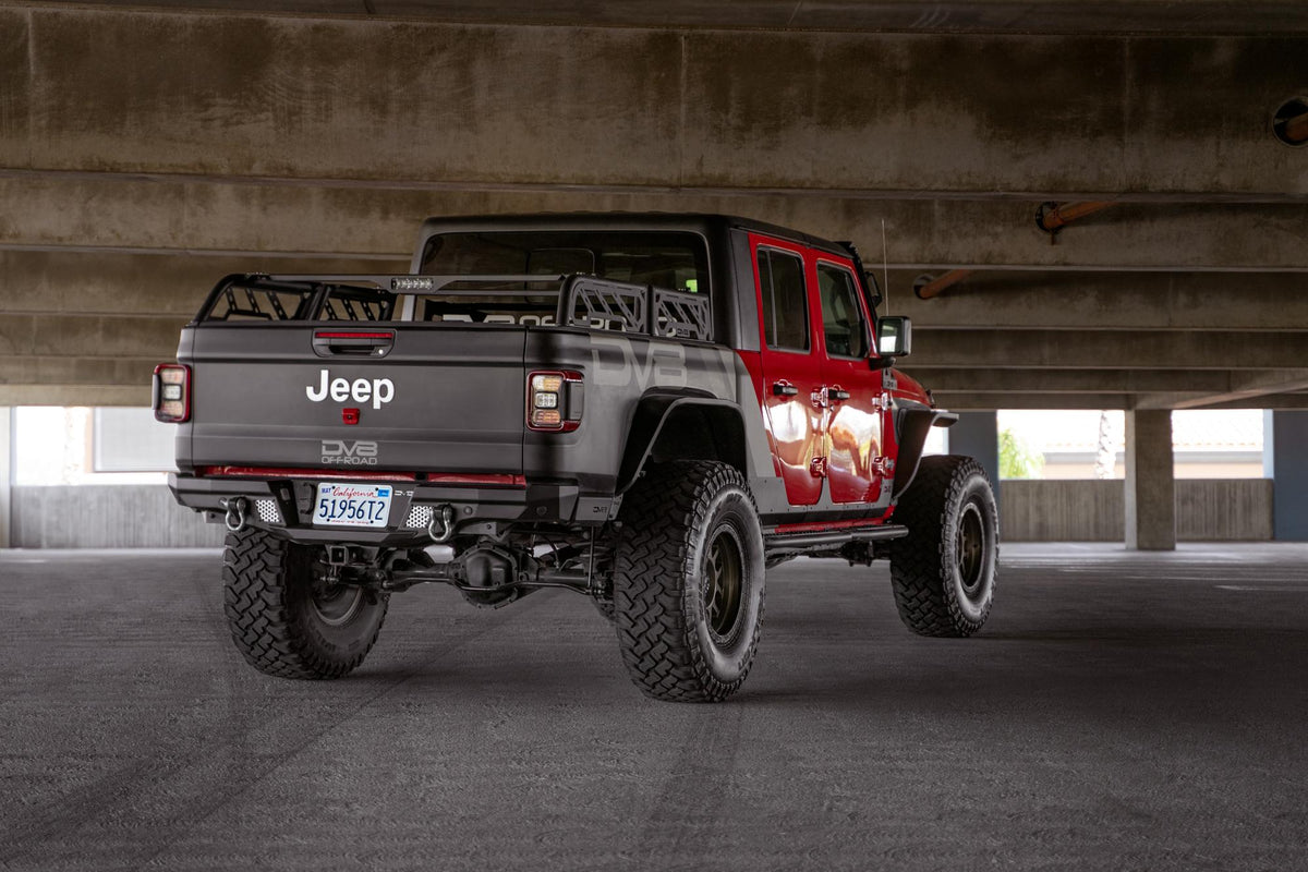 DV8 Offroad Jeep Gladiator Jt Mto Series Rear Bumper - RBGL-06